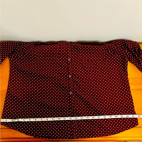 Alfred Sung button down top - Picture 6 of 6